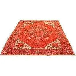 One Of The Kind Persian Heriz Rug 13'3" x 10'10"
